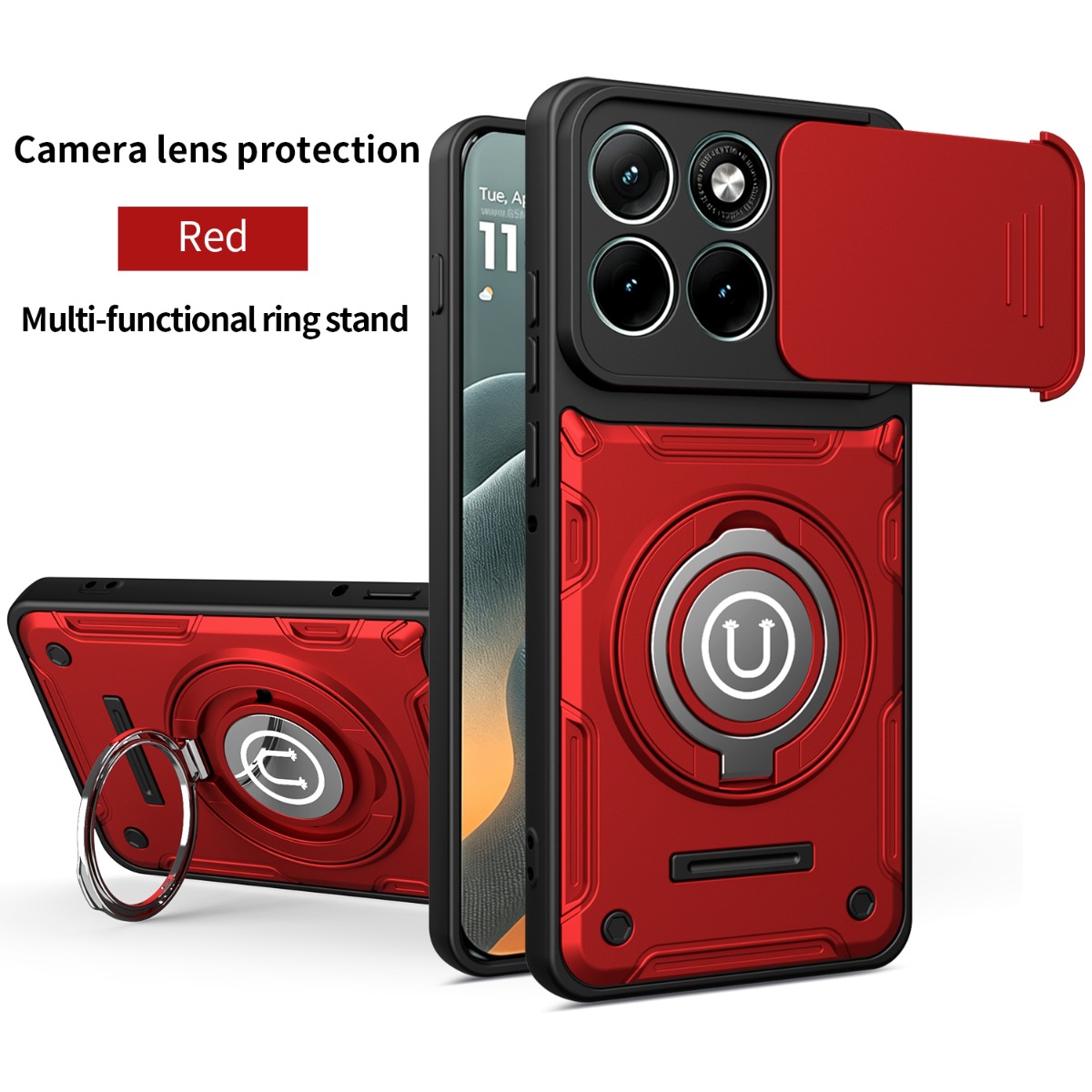 Phone Ring Holder - Capa de Telefone com Suporte de