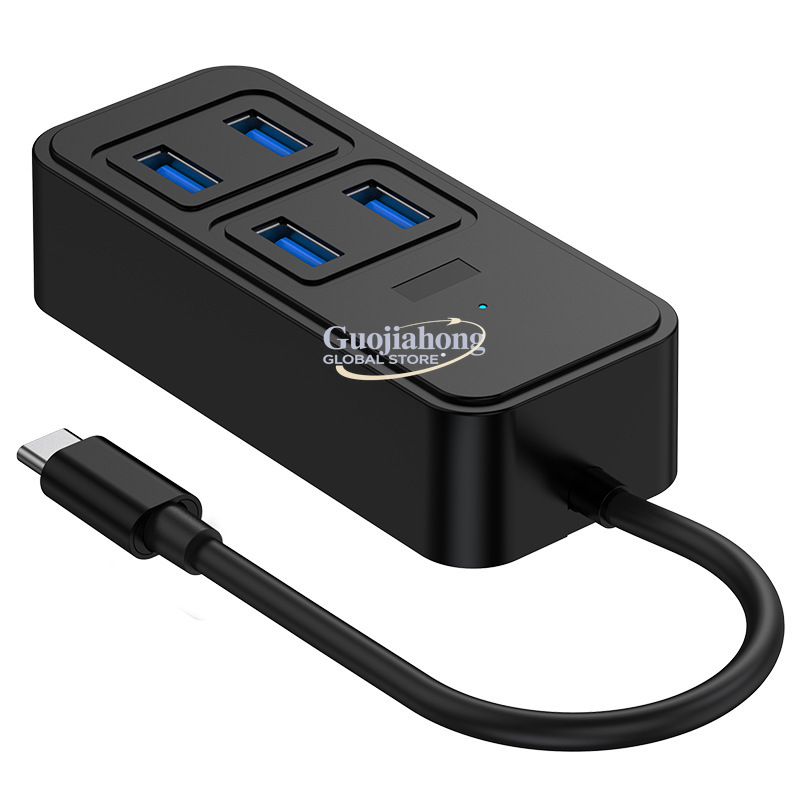 Usb C Hub - Hub USB 3.0 transfronteiriço, adaptador de