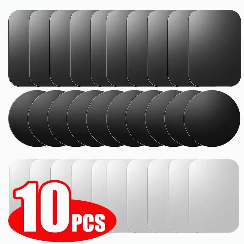 5/10 peças Placa Metálica Magn - Phone Accessories Stand avaliação e preço