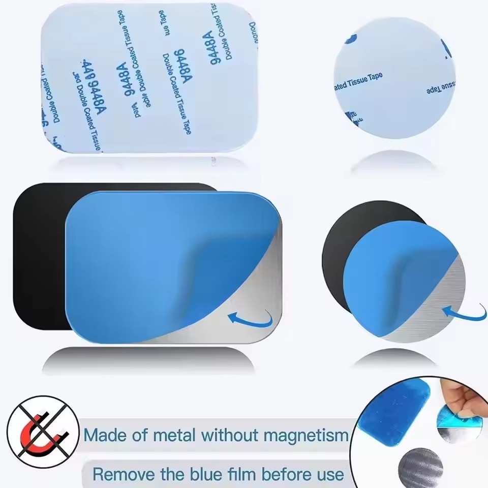 5/10 peças Placa Metálica Magn - Phone Accessories Stand avaliação e preço