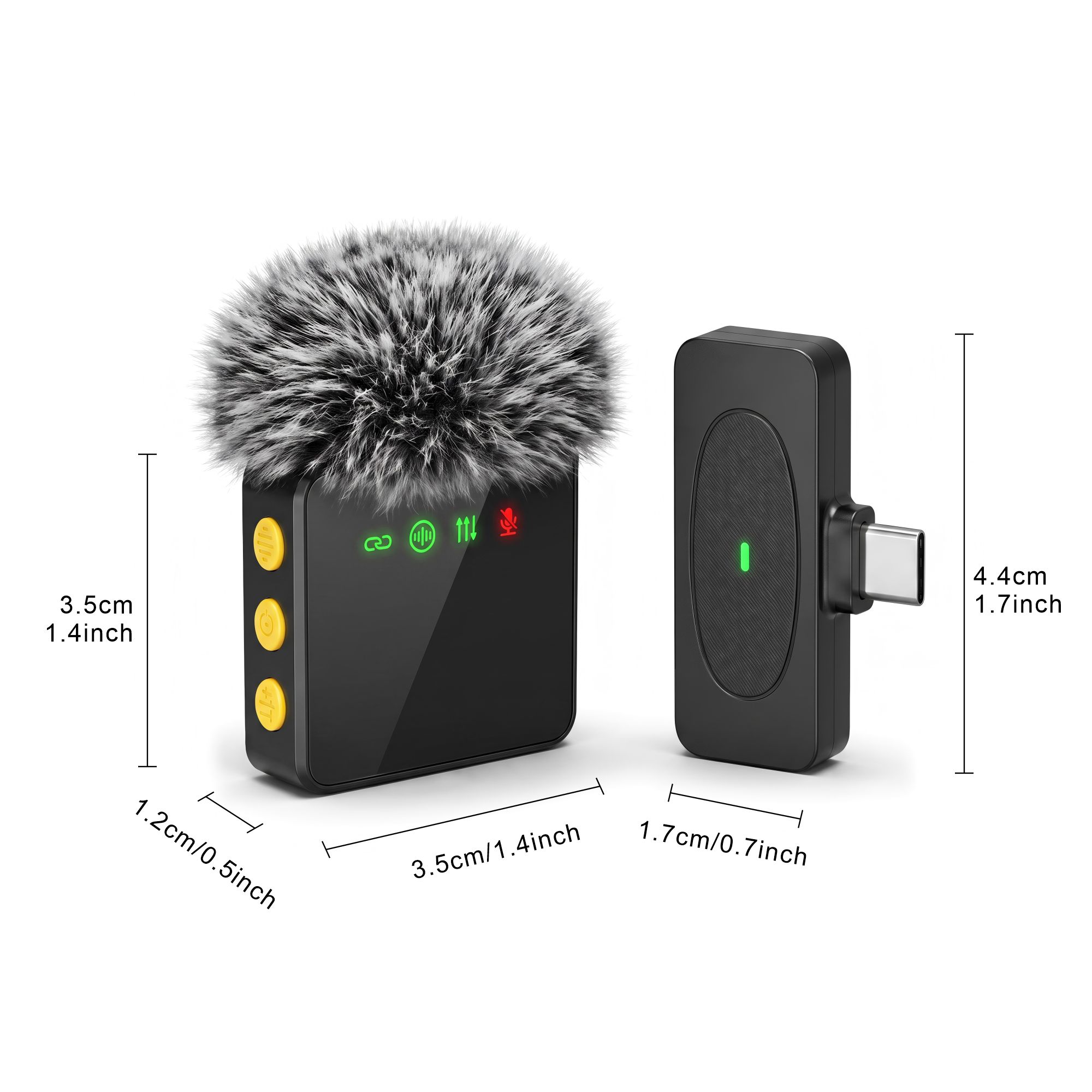 Novo Microfone Lavalier Sem Fi - Usb C Hub avaliação e preço