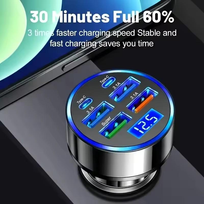 Carregador de carro 300W PD 6  - Usb C Hub avaliação e preço