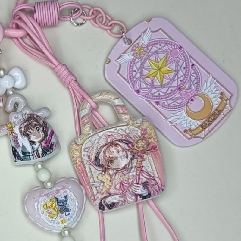 Novo Modelo Card Captor Sakura - Phone Accessories Chain avaliação e preço