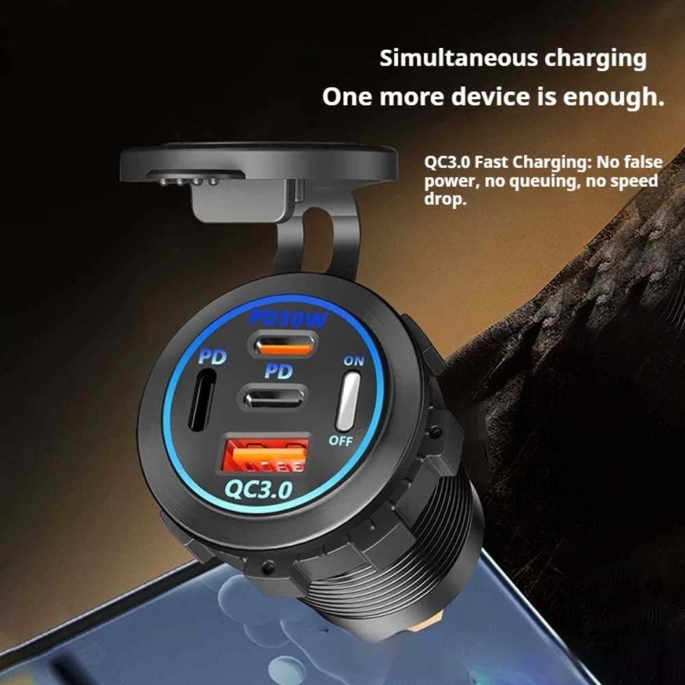 Carregador de Carro 83W PD QC3 - Usb C Hub avaliação e preço