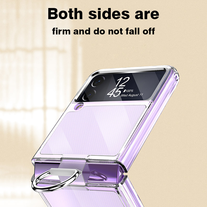 Capa transparente à prova de c - Phone Ring Holder avaliação e preço