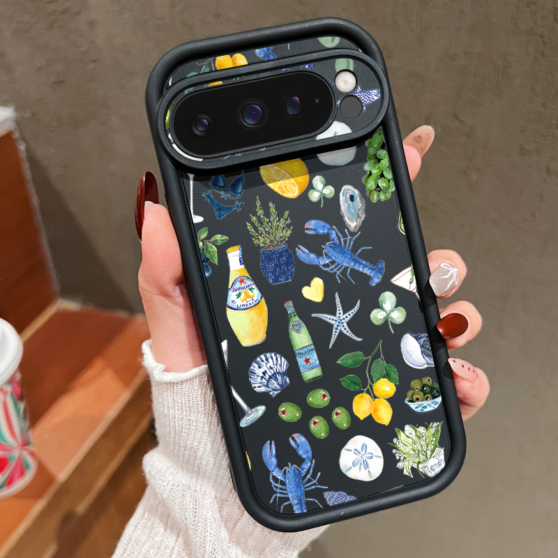 Capa de Telefone TPU com Padrã - Google Pixel 9 Pro avaliação e preço