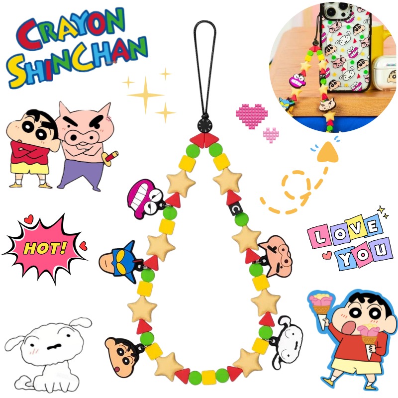 Novo Crayon Shin-chan Nohara S - Phone Accessories Chain avaliação e preço