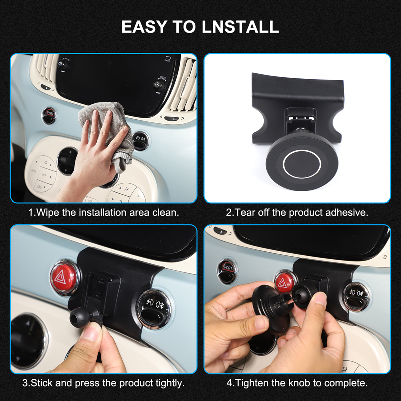 Para Fiat 500 2007-2026: Supor - Phone Accessories Under 500 avaliação e preço